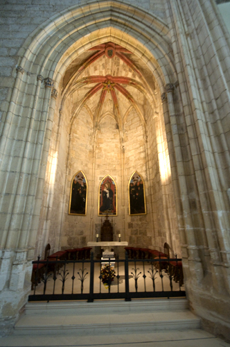 Capilla de los mártires iglesia de Cardeña